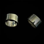 Anillo de plata ancho