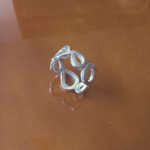 Anillo de plata infinitos soldados