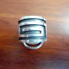 laberinto Anillo de Plata Espiral Cuadrado