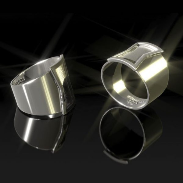 Anillo de Plata Satín