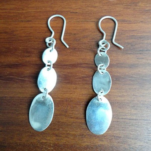 Aretes de Plata Óvalos