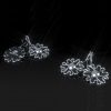 Aretes de Plata Flor