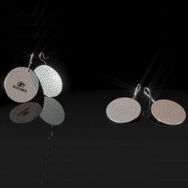 Aretes de Plata Redondos