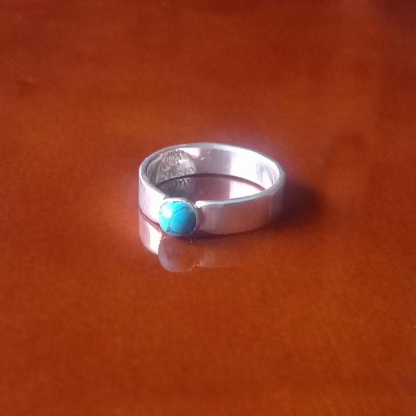 Anillo de Plata con turquesa