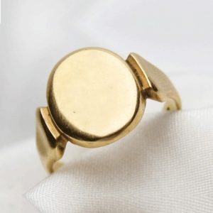 Anillo de graduación en Oro 18K