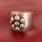 “Esferas” Anillo de plata 999
