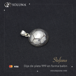 "Stefano" Dije de plata 999 en forma balón