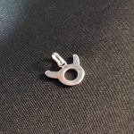 "Tauro" Dije signo zodiacal de plata 999