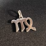 "Virgo" Dije signo zodiacal de plata 999
