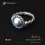 "Apolonio" Anillo de plata 999